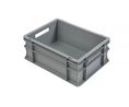 Boîte de rangement, 300x400x170mm, 15l, Polypropylène (PP), Gris